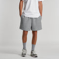 better blank premium blank athletic grey heather track shorts by wholesome clothing