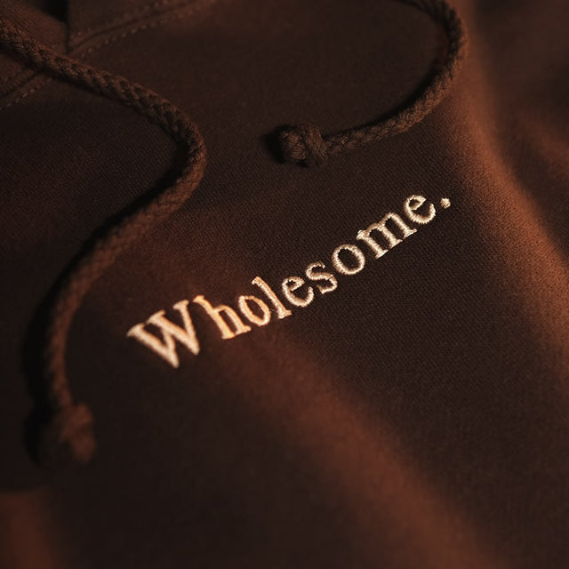 Chocolate Heavy Hoodie | Wholesome Clothing